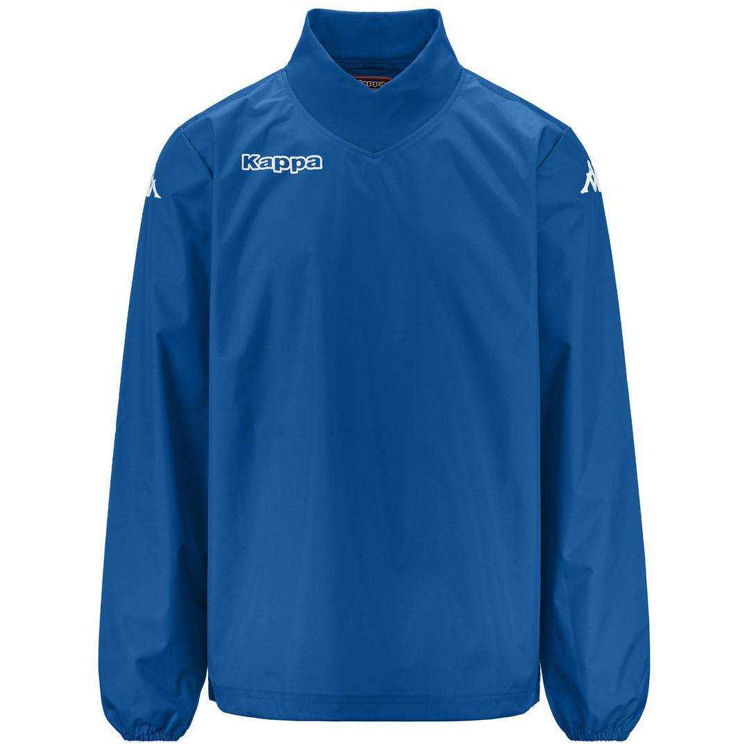 Royal blue Men's Football Fleece Jumper. 01