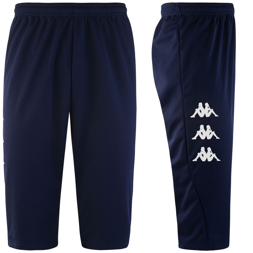 Marine Blue Men's Football Training Pants 01