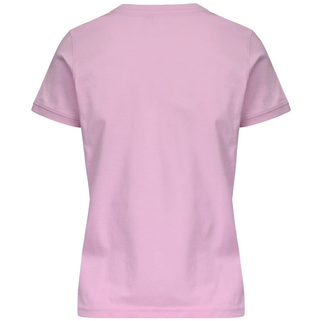 T-shirt sportiva da donna Violet a vestibilità regolare con scollo a V main