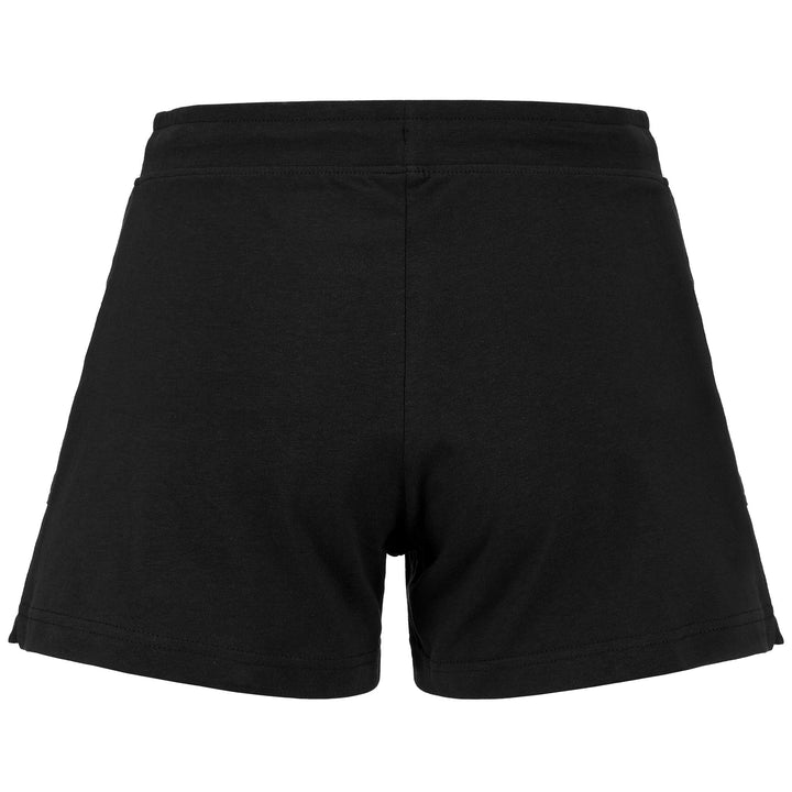 Shorts Woman LOGO CABER Sport  Shorts BLACK Dressed Side (jpg Rgb)		