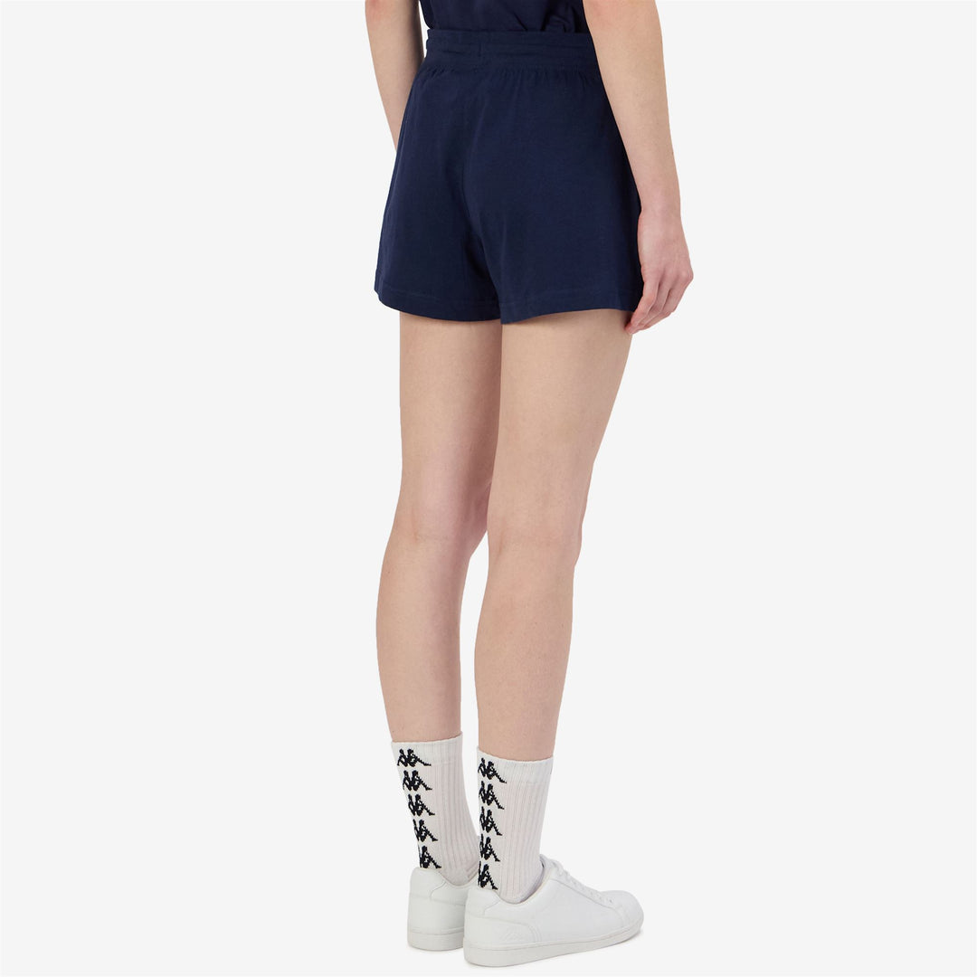 Marine Blue Women's Sportstyle Shorts with Pockets main