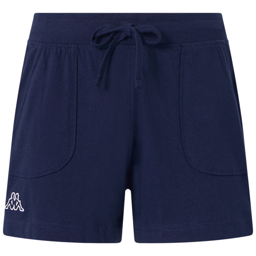Marine Blue Women's Sportstyle Shorts with Pockets main