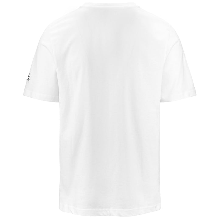 T-ShirtsTop Man LOGO FROMEN T-Shirt WHITE Dressed Side (jpg Rgb)		