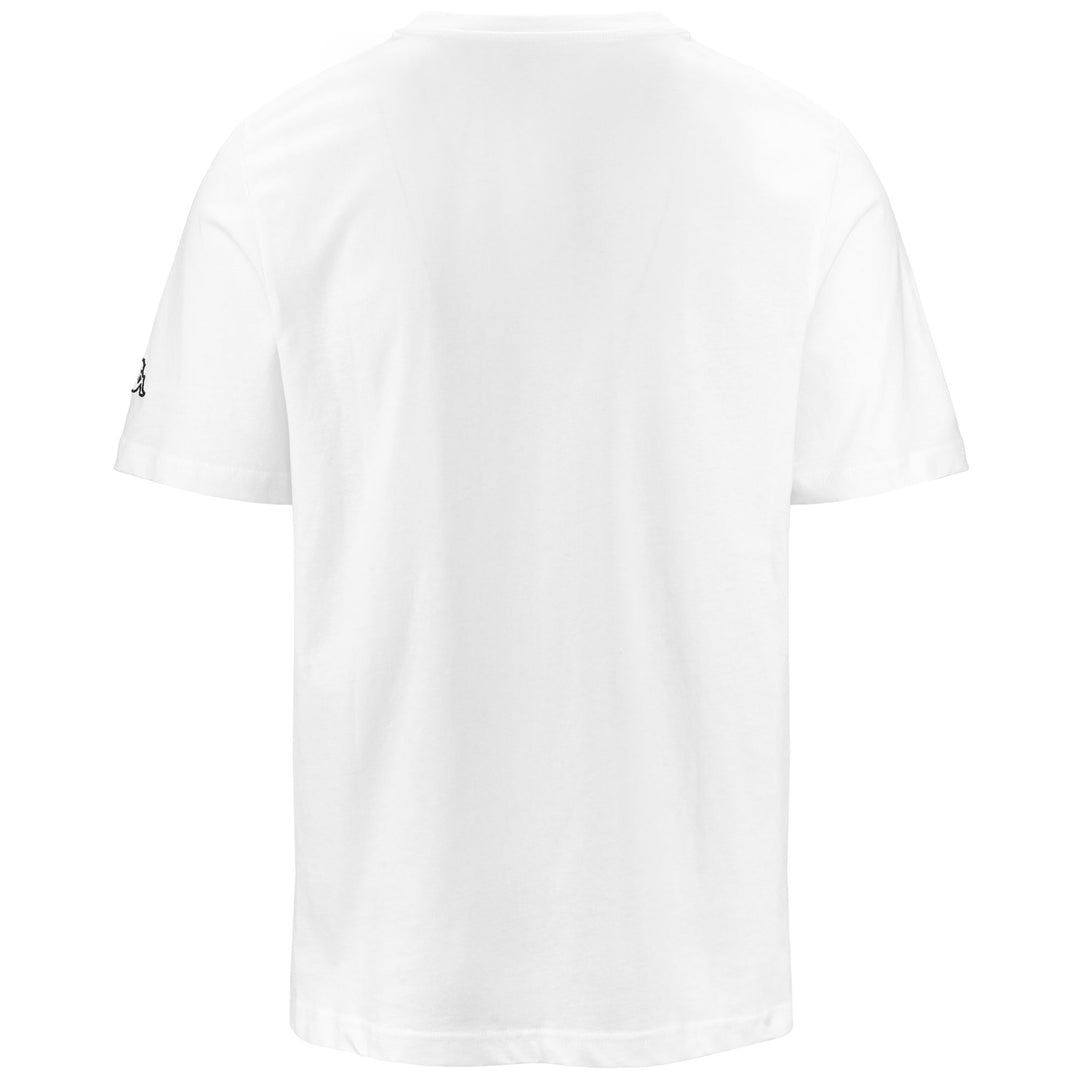 T-shirt de sport blanc pour homme, coupe classique, en jersey. main