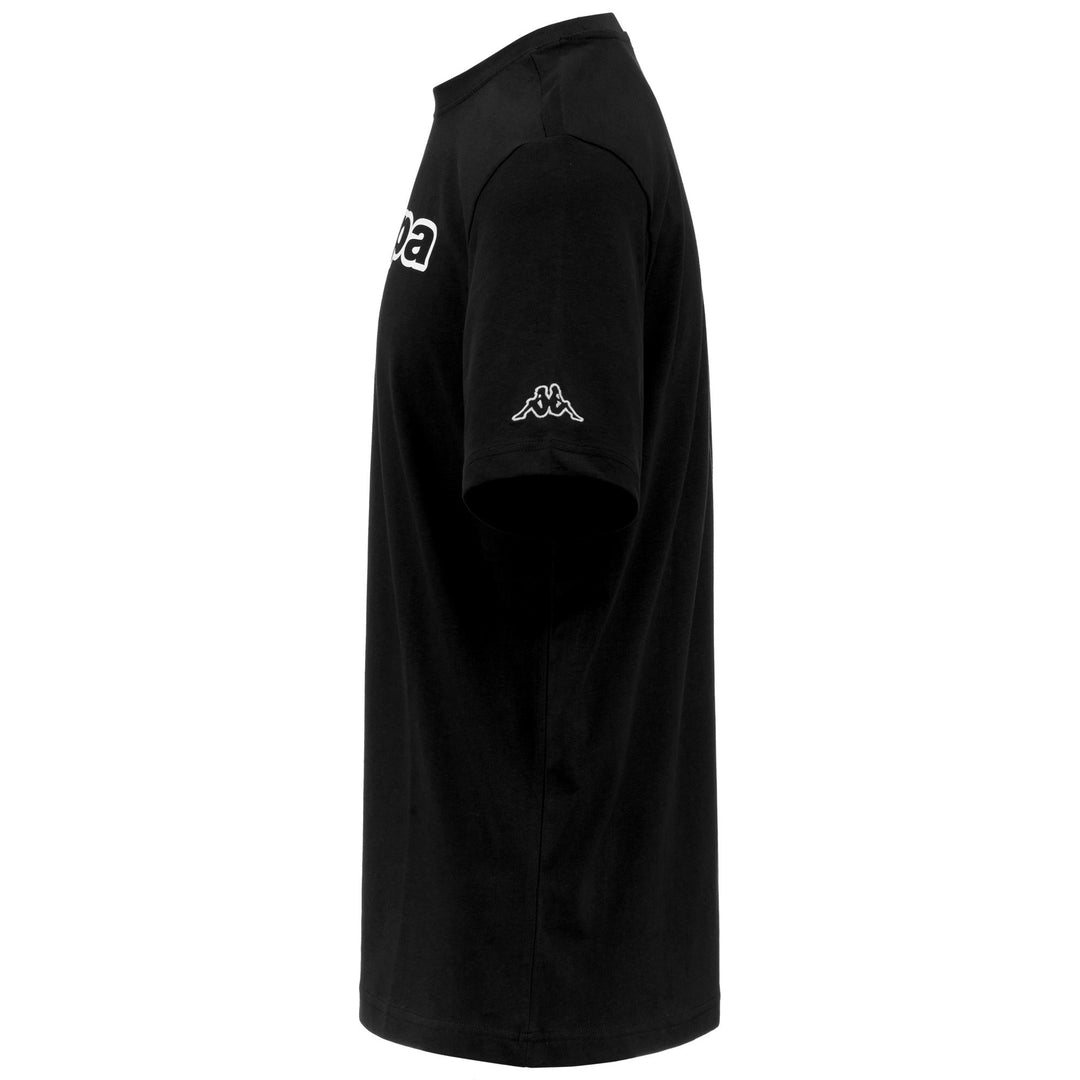 Maglietta in Cotone Sportiva Uomo Nera. main