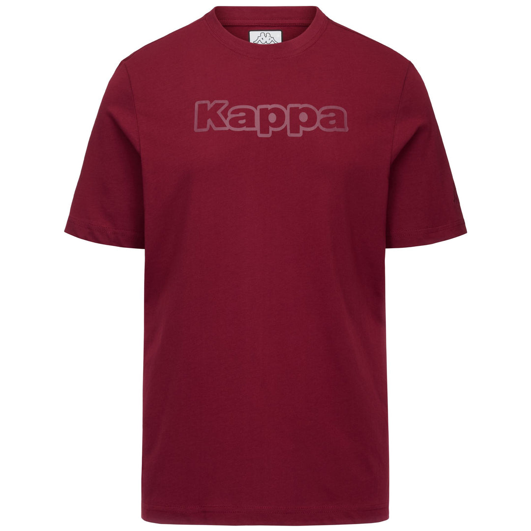 Red Men's Regular Fit Jersey T-Shirt with Logo 01