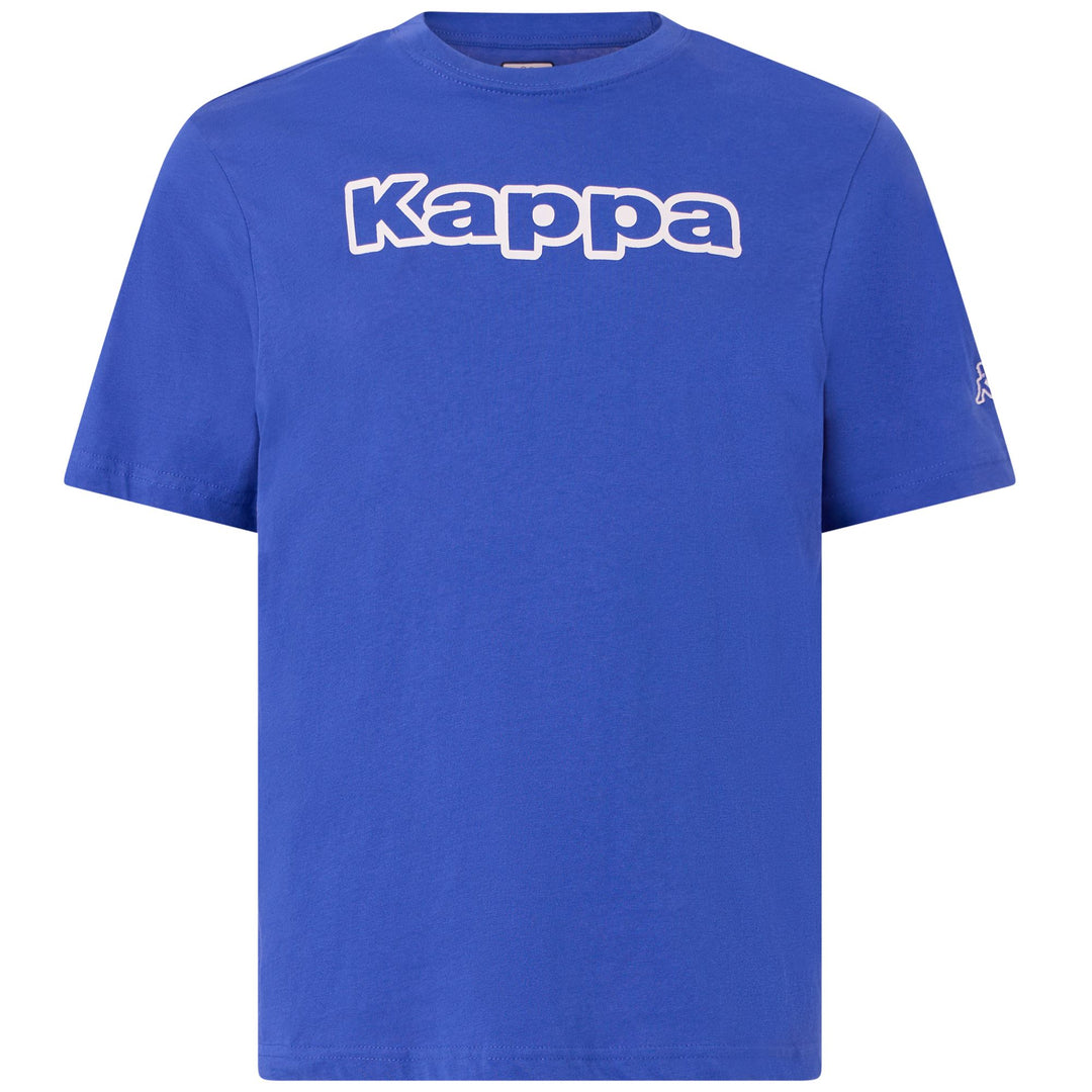 Royal blue Men's Regular Fit T-Shirt with Kappa Logo 01
