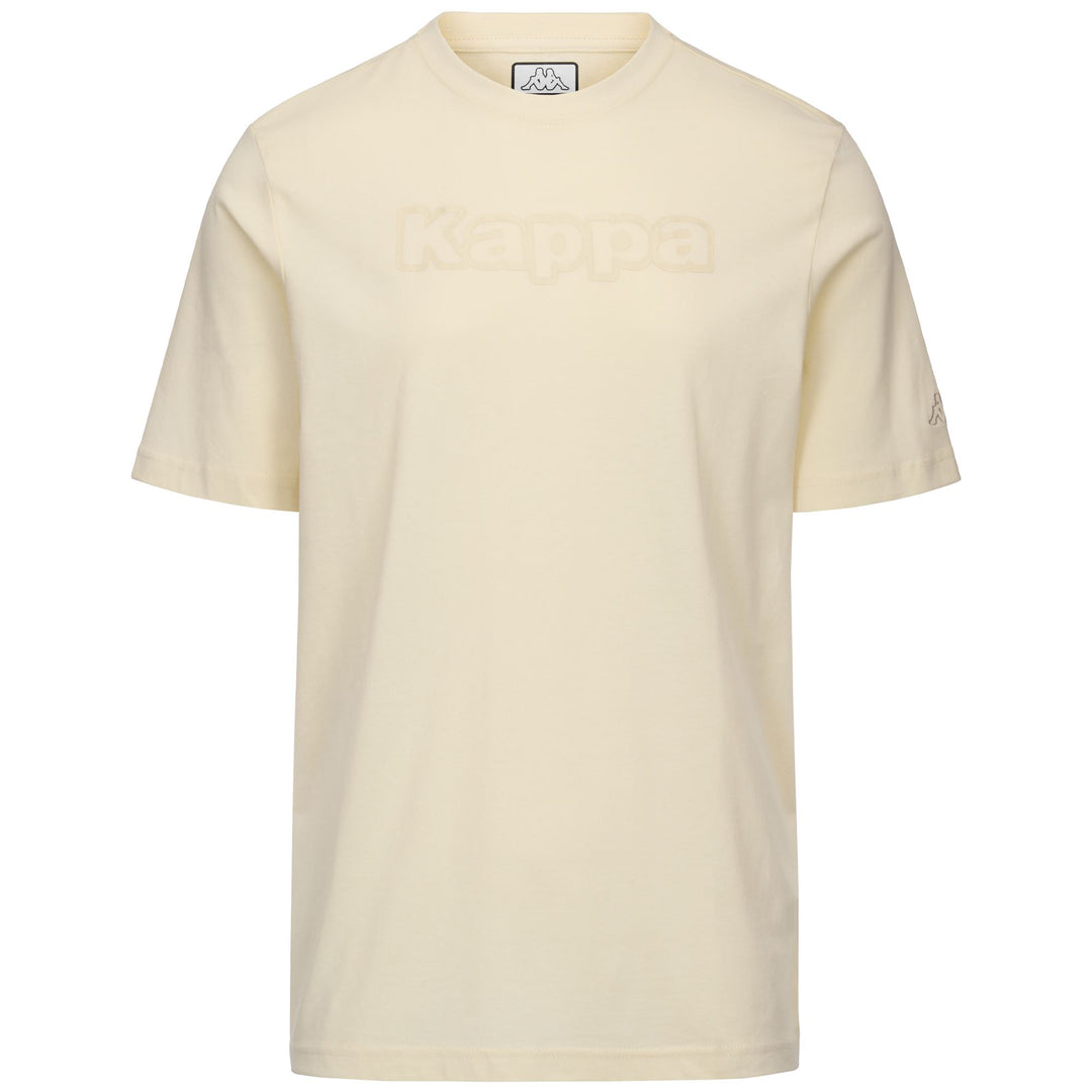 White Men's Regular Fit Logo T-Shirt with Round Neck 01