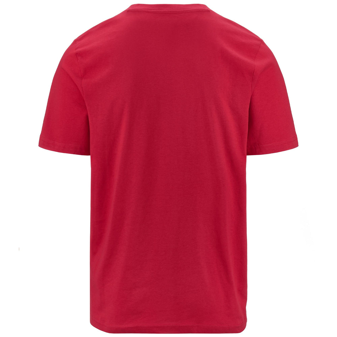 T-ShirtsTop Man LOGO  KORPO CROMEN T-Shirt RED CHINESE Dressed Side (jpg Rgb)		