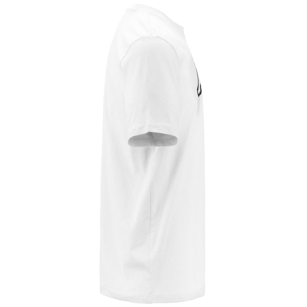 T-shirt de sport blanc pour homme, coupe classique, en coton 02