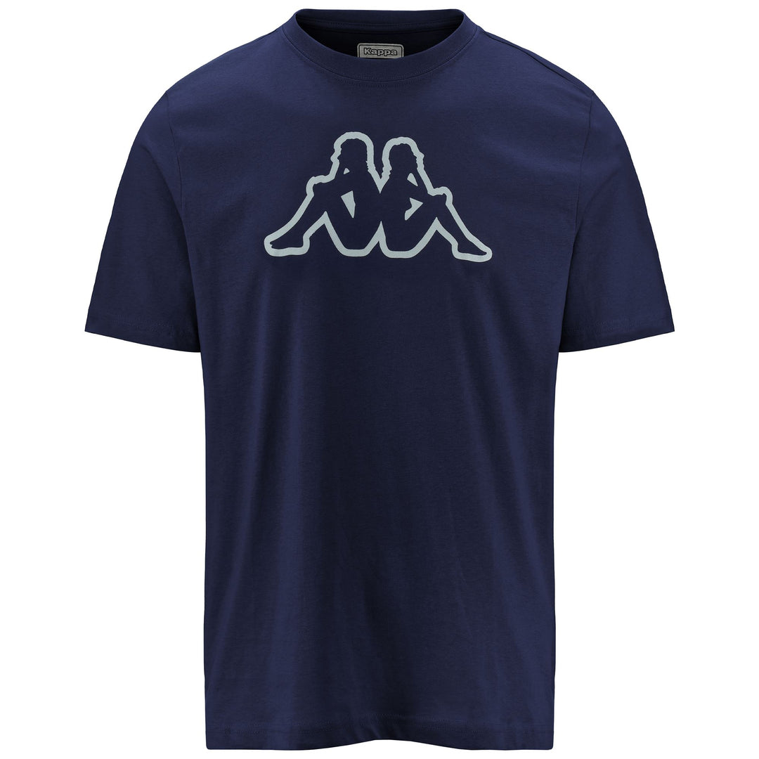 T-ShirtsTop Man LOGO  KORPO CROMEN T-Shirt BLUE MARINE-GREY Photo (jpg Rgb)			