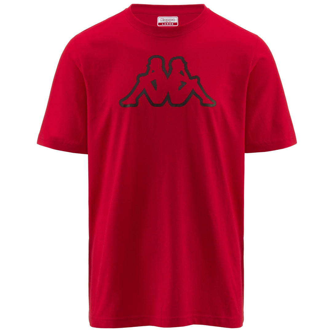 T-ShirtsTop Man LOGO  KORPO CROMEN T-Shirt RED CHINESE - BLACK Photo (jpg Rgb)			