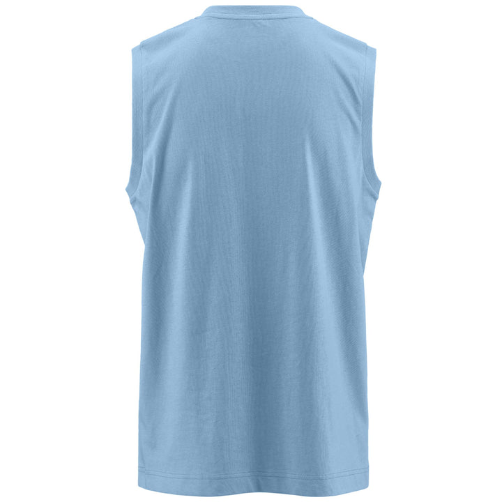 T-ShirtsTop Man LOGO  KORPO CADWAL T-Shirt BLUE DUSK Dressed Side (jpg Rgb)		