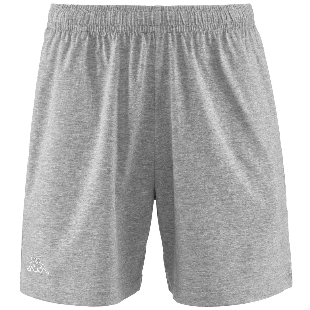 Short de sport gris pour homme, coupe classique, en jersey. 01