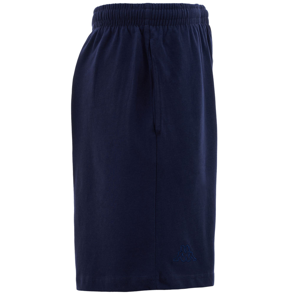 Short de sport bleu pour homme, coupe classique, en jersey. 02