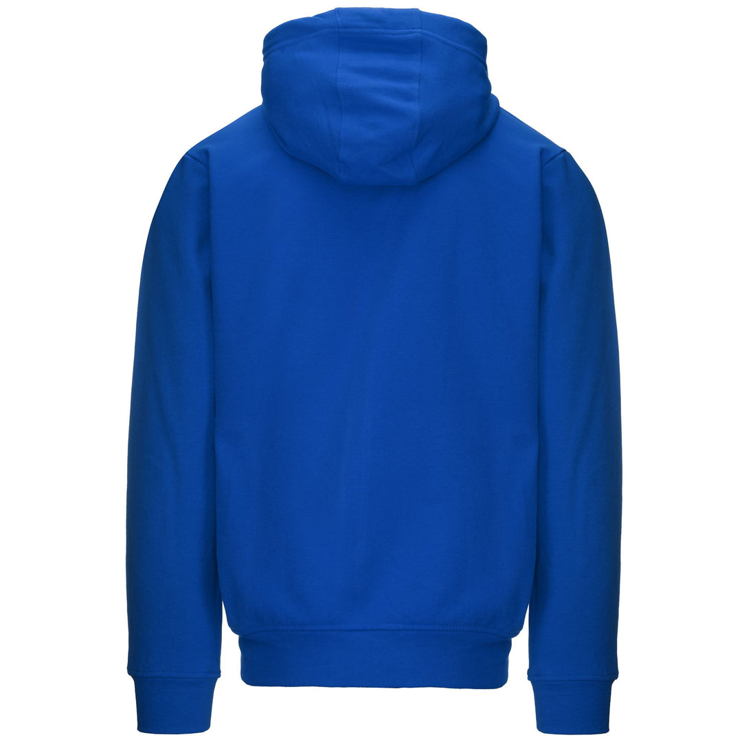 Blue Men's Regular Fit Fleece Hoodie for Training main