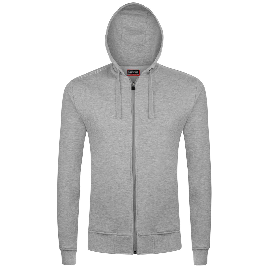 Grey Men's Training Fleece Jacket 01