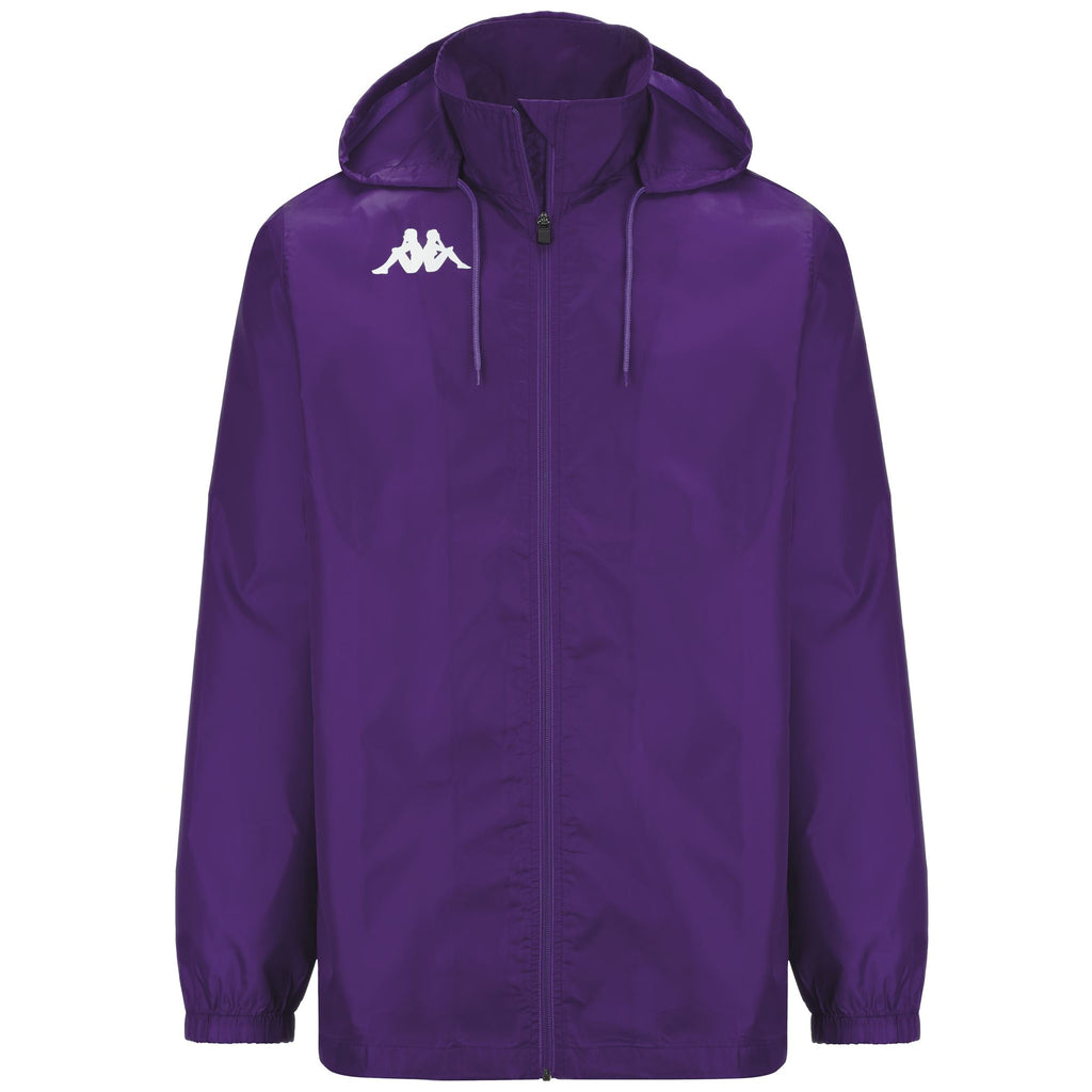 Violet Men's Regular Fit Training Rain Jacket | Kappa