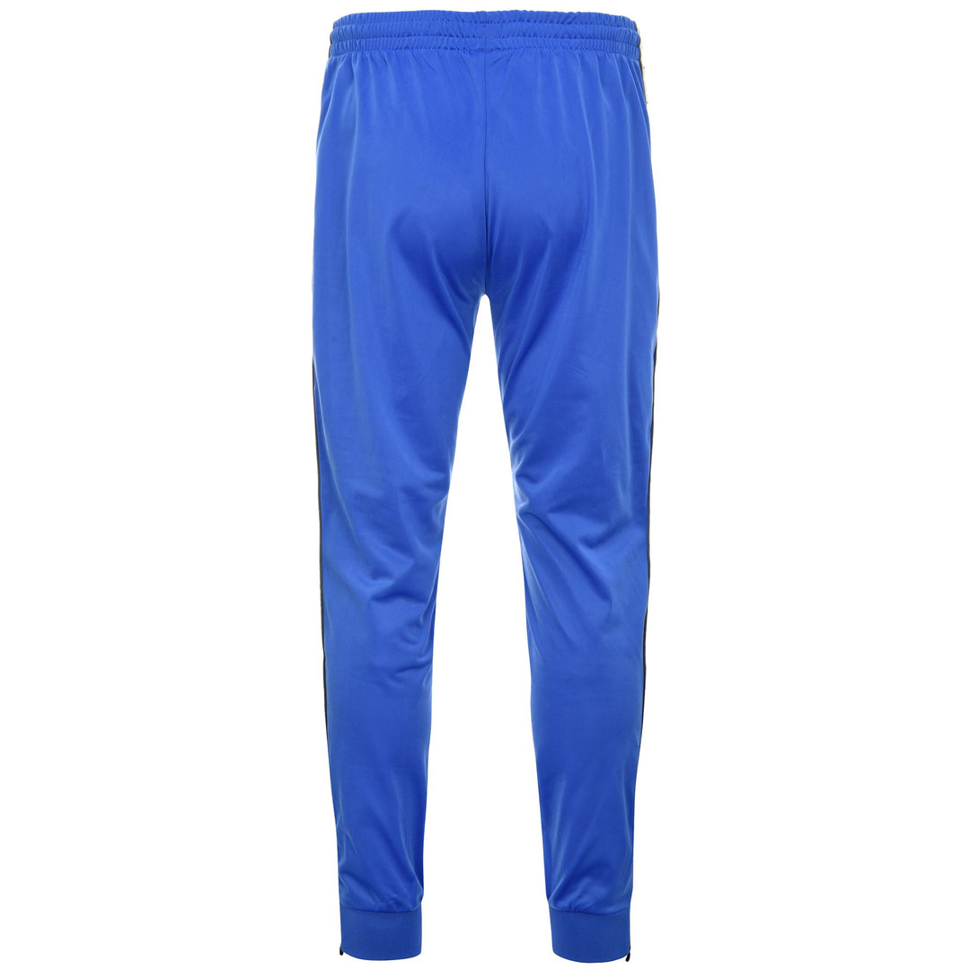 Pants Man 222 BANDA   RASTORIA SLIM Sport Trousers BLUE ROYAL-BEIGE-GREY Dressed Side (jpg Rgb)		