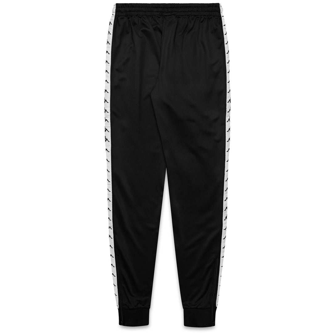 Slim Fit Men's Black Sportswear Pants in Brushed Tricot main