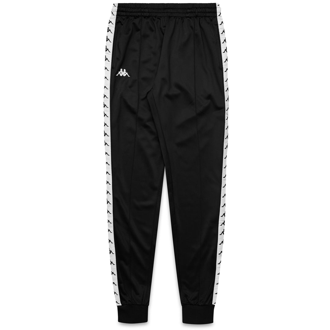Slim Fit Men's Black Sportswear Pants in Brushed Tricot main