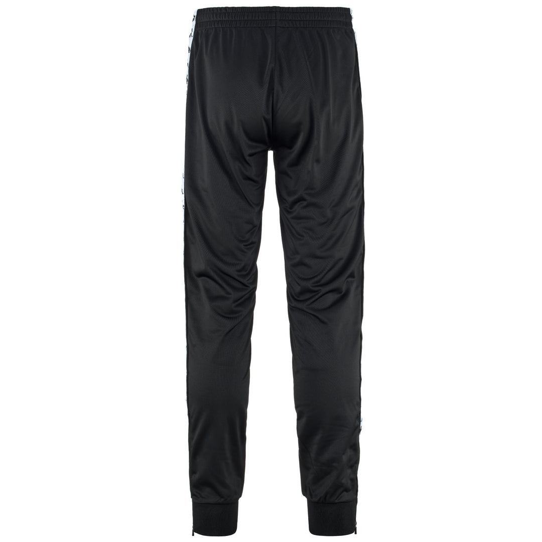 Slim Fit Men's Black Sportswear Pants in Brushed Tricot main