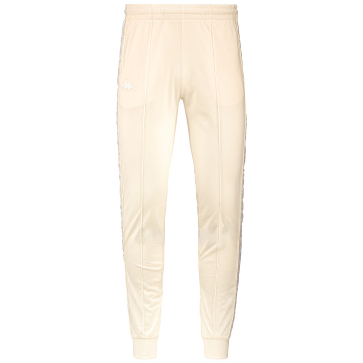 Pants Man 222 BANDA   RASTORIA SLIM Sport Trousers WHITE CREAM - WHITE Photo (jpg Rgb)			