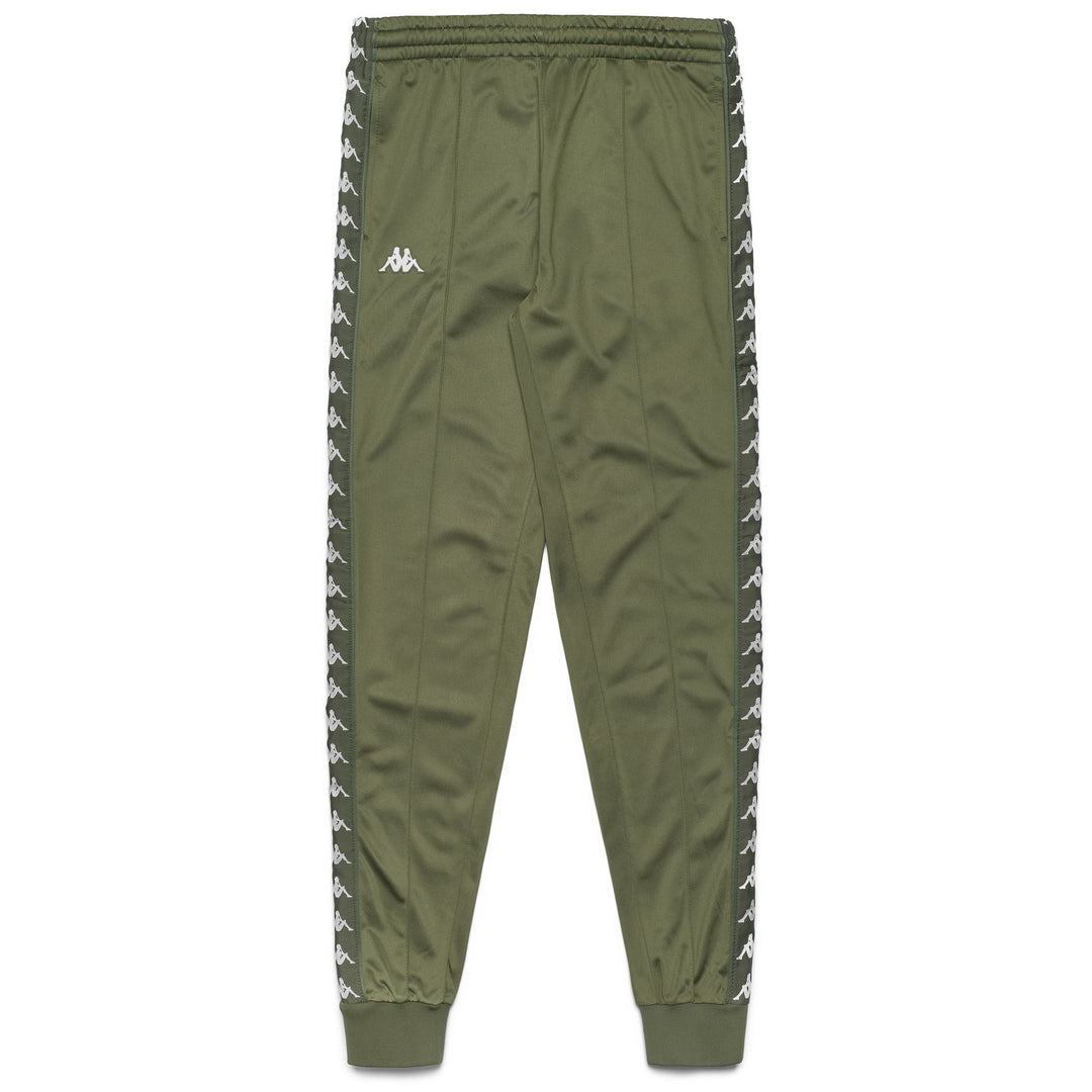 Green Men's Slim Fit Sportswear Tricot Pants 01