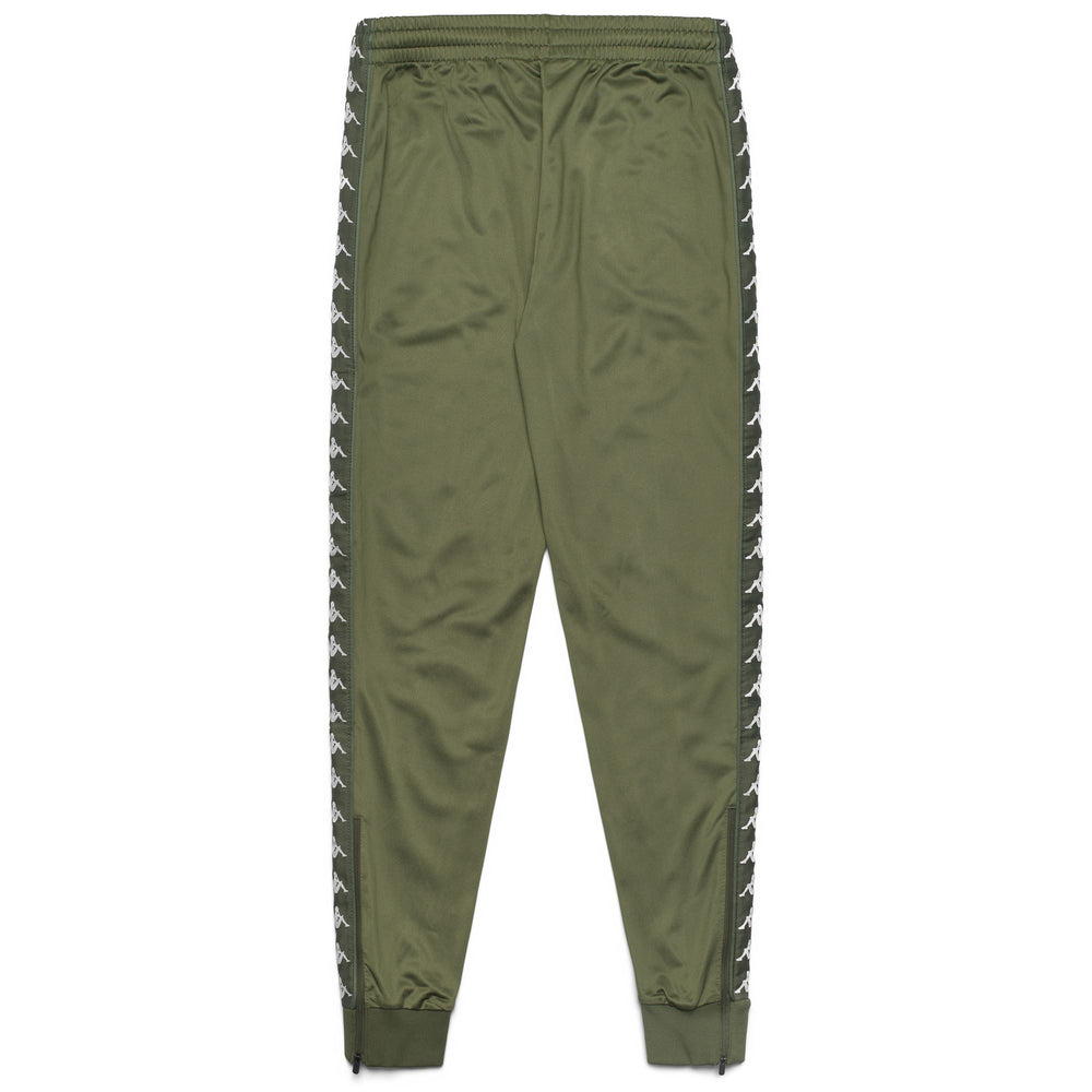 Green Men's Slim Fit Sportswear Tricot Pants 02