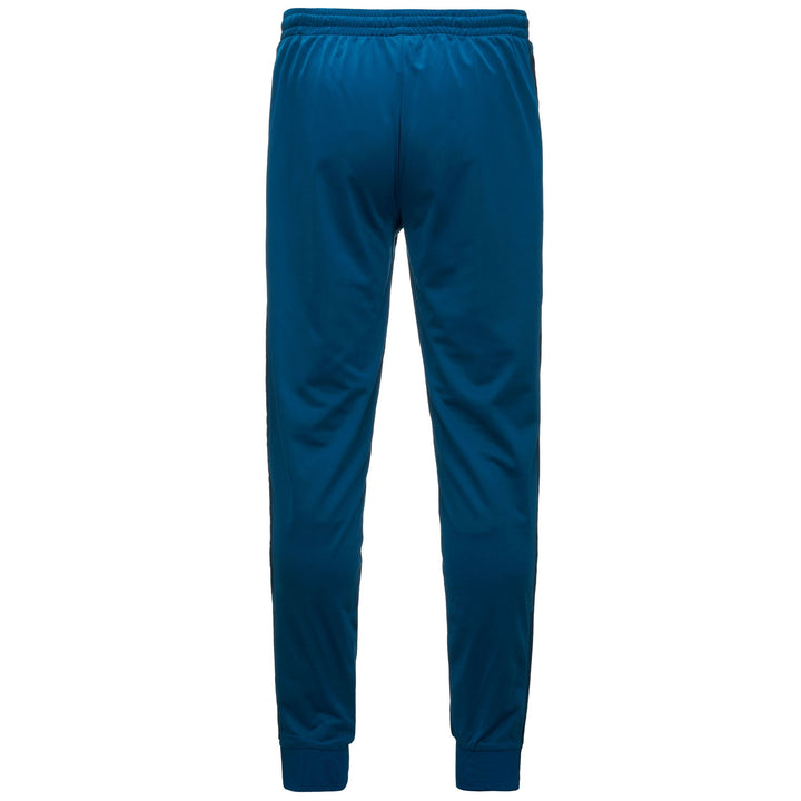 Pants Man 222 BANDA   RASTORIA SLIM Sport Trousers BLUE LAGOON-BLUE DEEP SEA Dressed Side (jpg Rgb)		