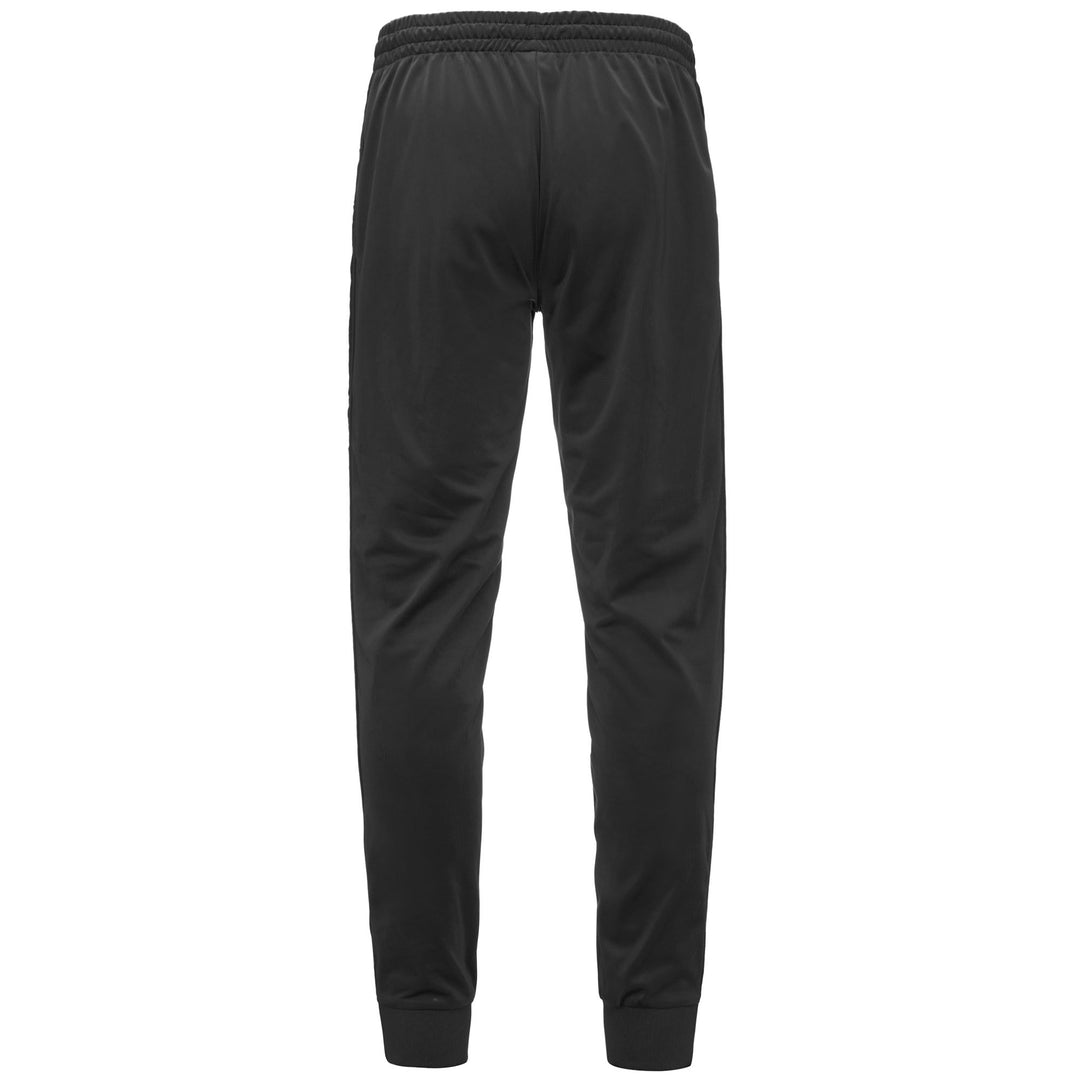 Pants Man 222 BANDA   RASTORIA SLIM Sport Trousers GREY COAL-BLACK Dressed Side (jpg Rgb)		