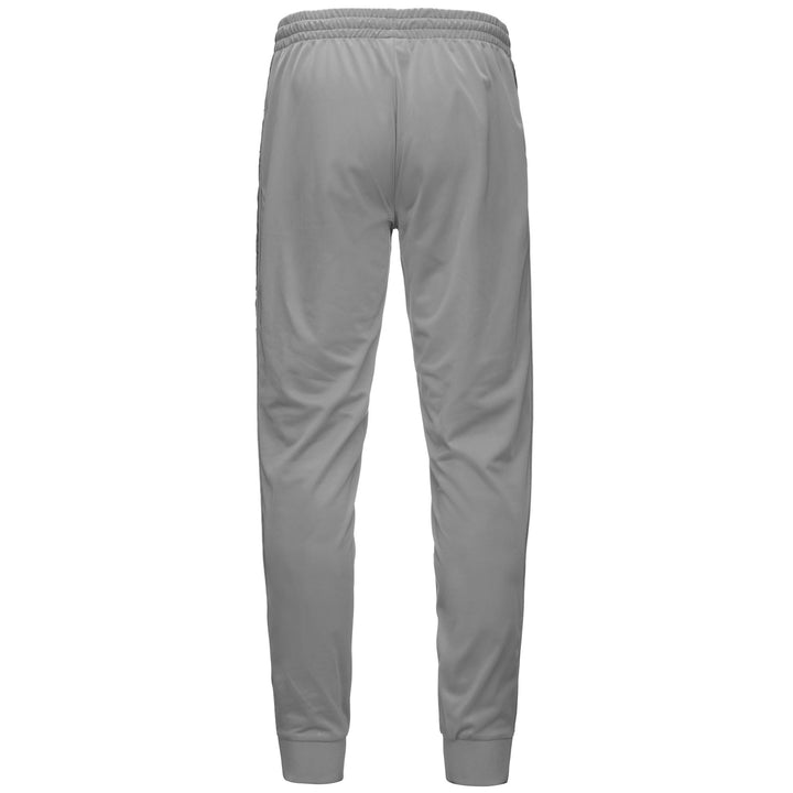 Pants Man 222 BANDA   RASTORIA SLIM Sport Trousers GREY-GREY COAL Dressed Side (jpg Rgb)		