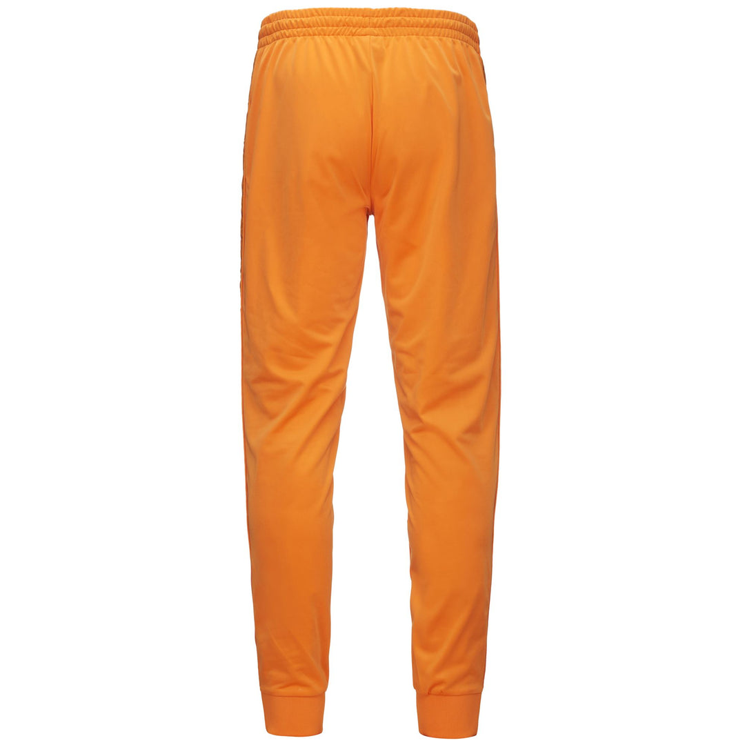 Pants Man 222 BANDA   RASTORIA SLIM Sport Trousers ORANGE-ORANGE APRICOT Dressed Side (jpg Rgb)		