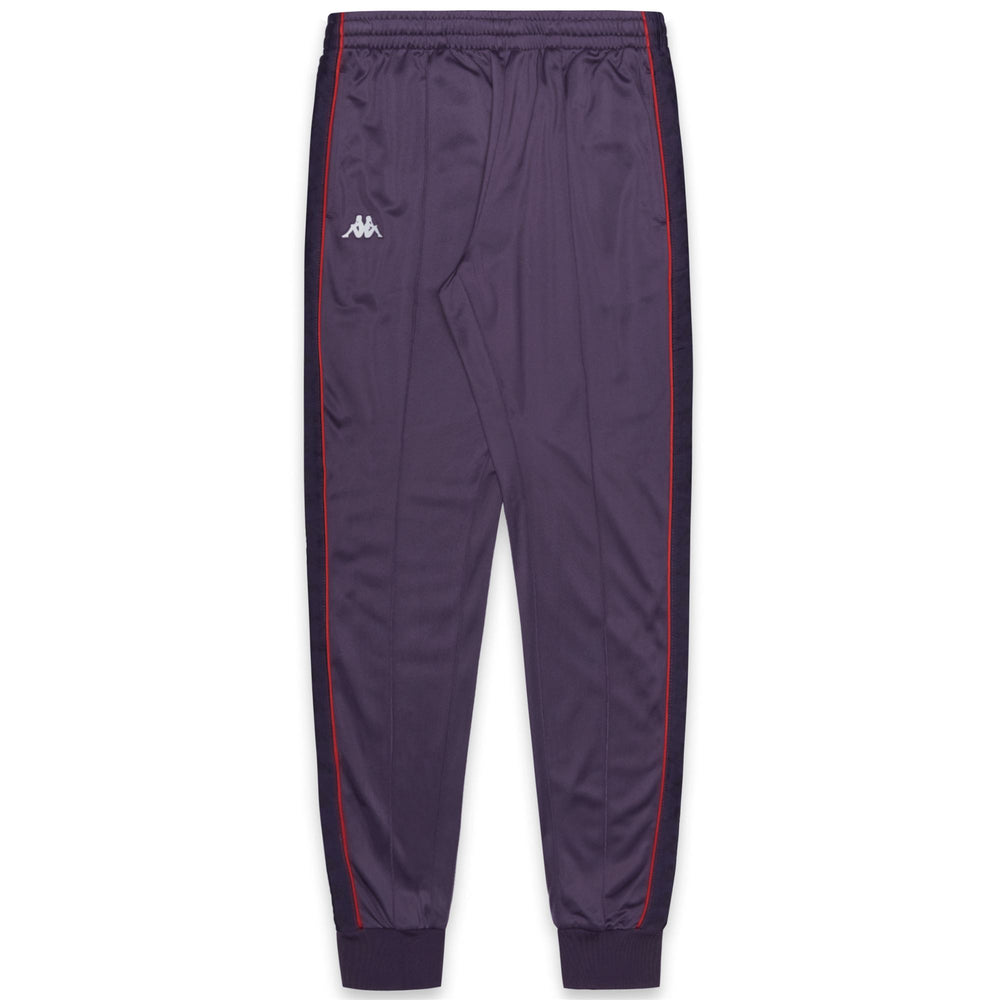 222 BANDA    RASTORIA SLIM - Pants - Sport Trousers - Man - Violet Anil-Red Md Coral 02