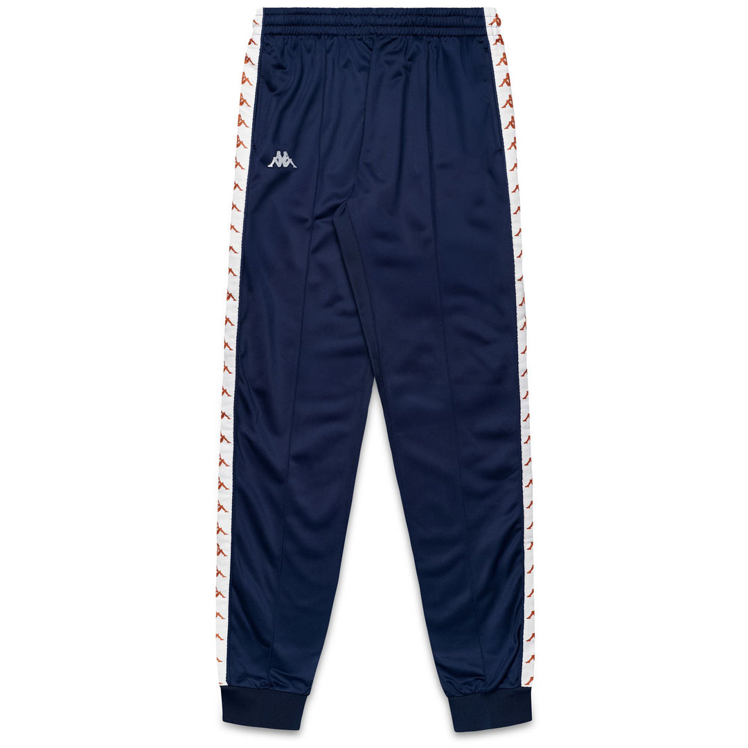 Blue men's Slim Fit Sport Trousers with Elastic Waist and Pockets 01