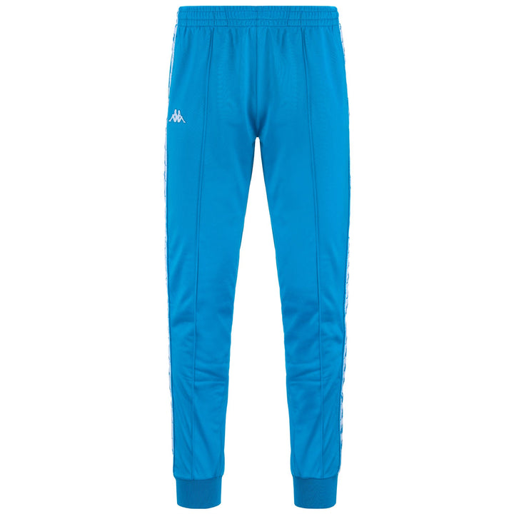Pants Man 222 BANDA   RASTORIA SLIM Sport Trousers BLUE SMURF-WHITE Photo (jpg Rgb)			