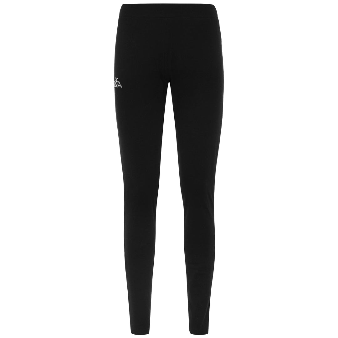 Black Women's Sportstyle Cotton Leggings. 01