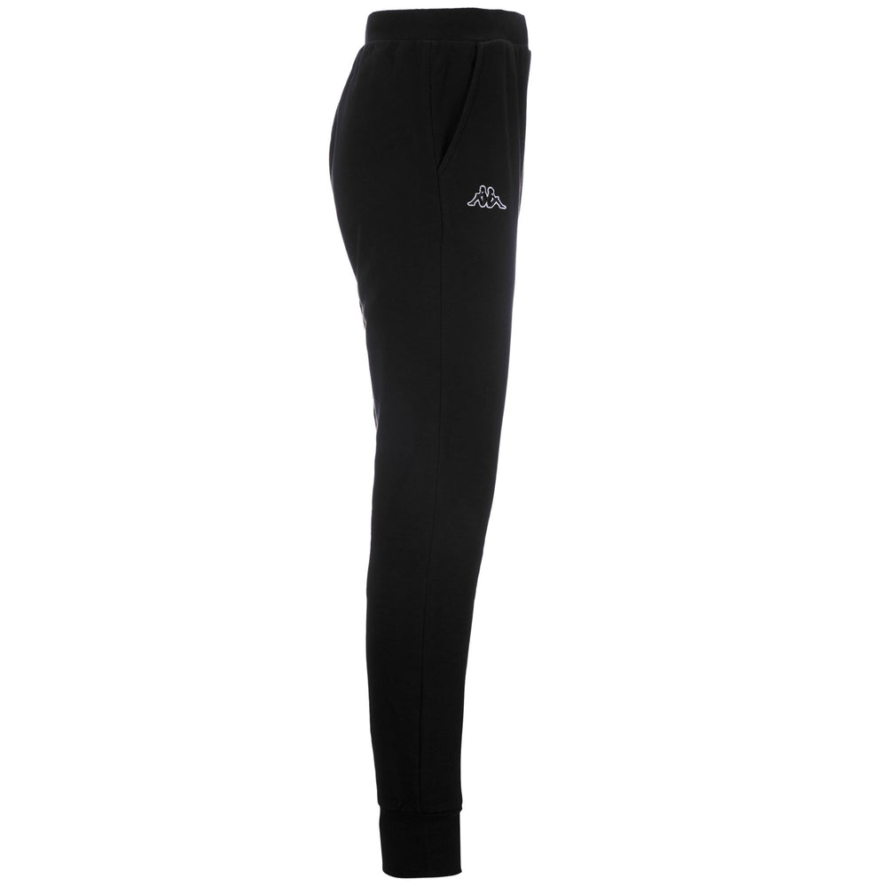 Black Men's Sportstyle Cotton Pants 02