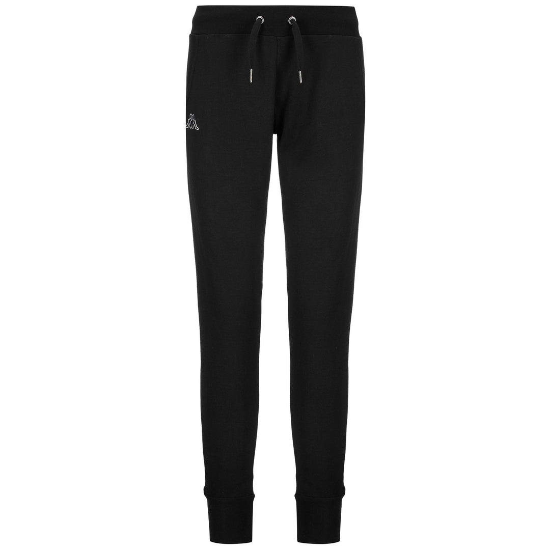 Pantalón deportivo de algodón color negro para mujer. 01
