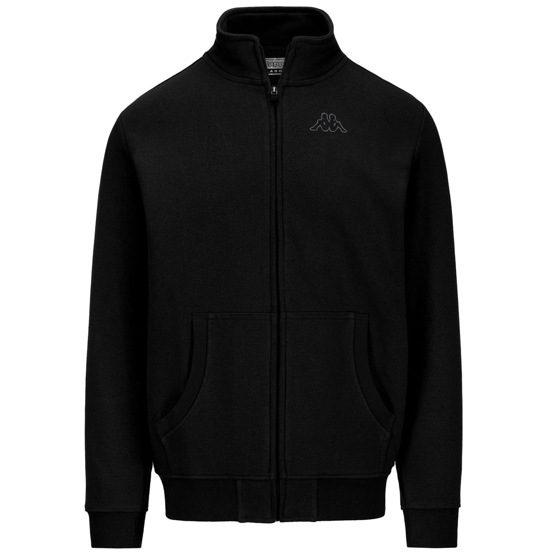 Black Men's Sportstyle Fleece Jacket 01