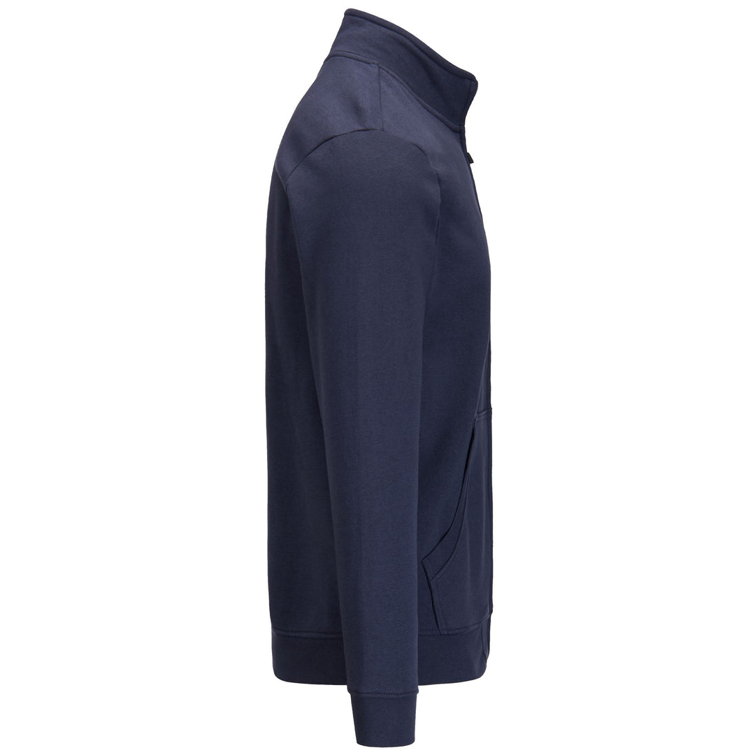 Grey Men's Fleece Jacket with Kangaroo Pocket main