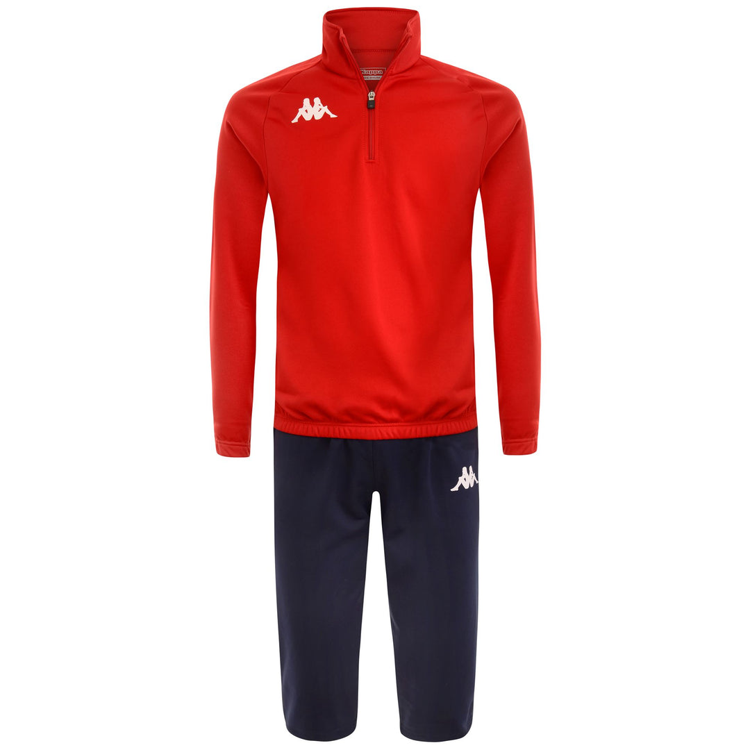 Red Men's Football Tracksuit. 01