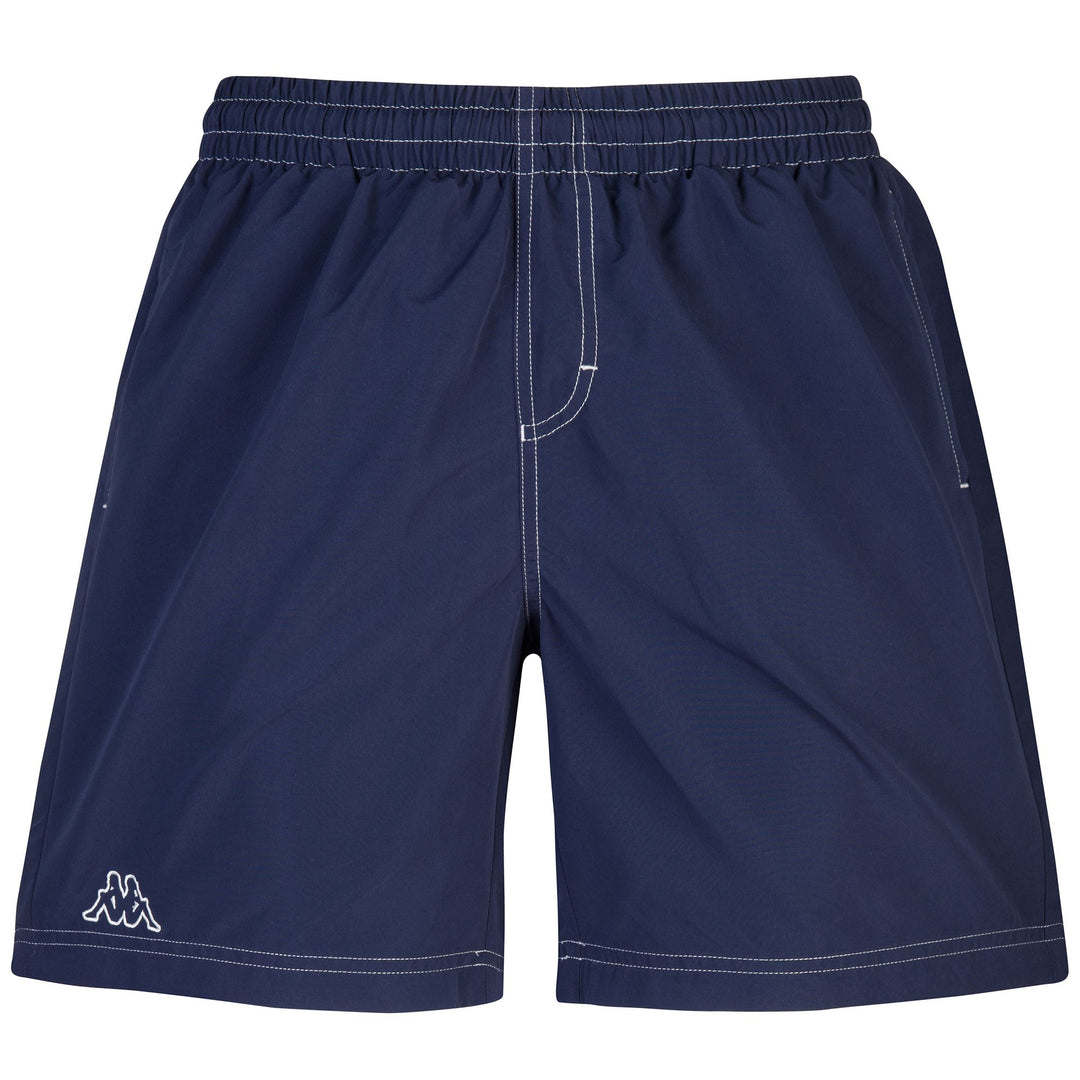 Bañador deportivo azul marino para hombre con bolsillos 01