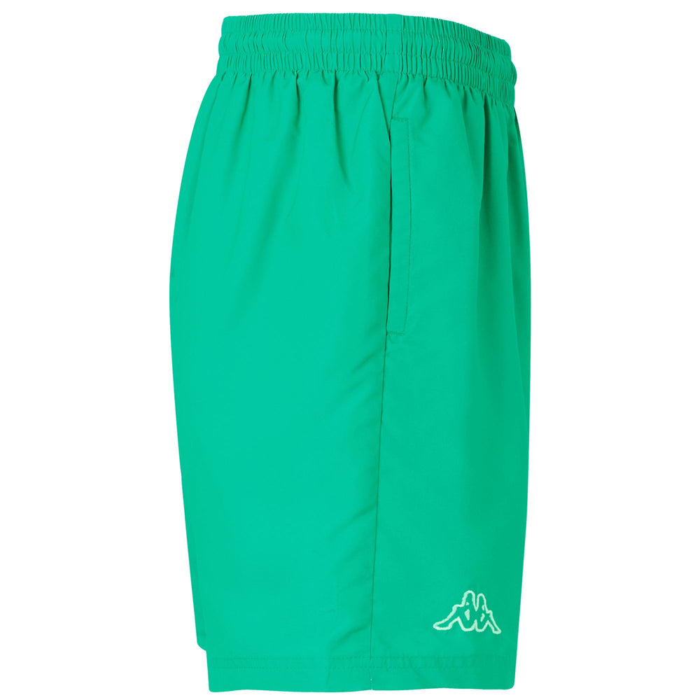 Bañador verde para hombre con cintura ajustable 02