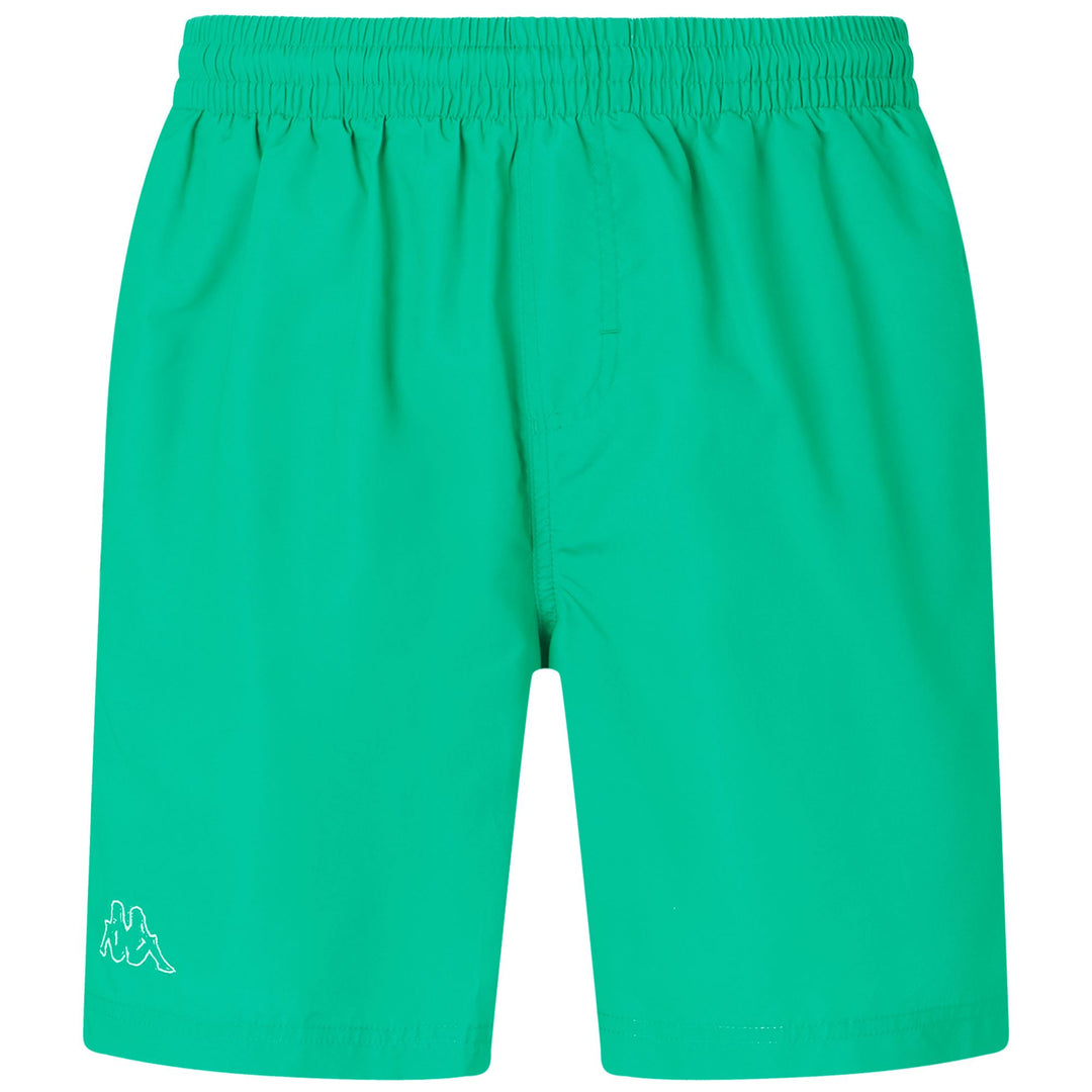 Bañador verde para hombre con cintura ajustable 01