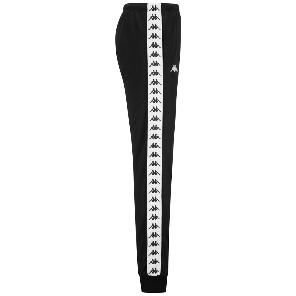 Black Women's Slim Fit Sportswear Pants in Brushed Tricot 02