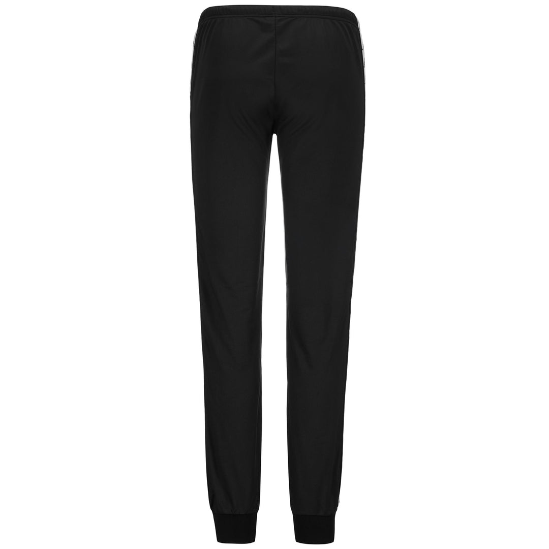 Black Women's Slim Fit Sportswear Pants in Brushed Tricot main
