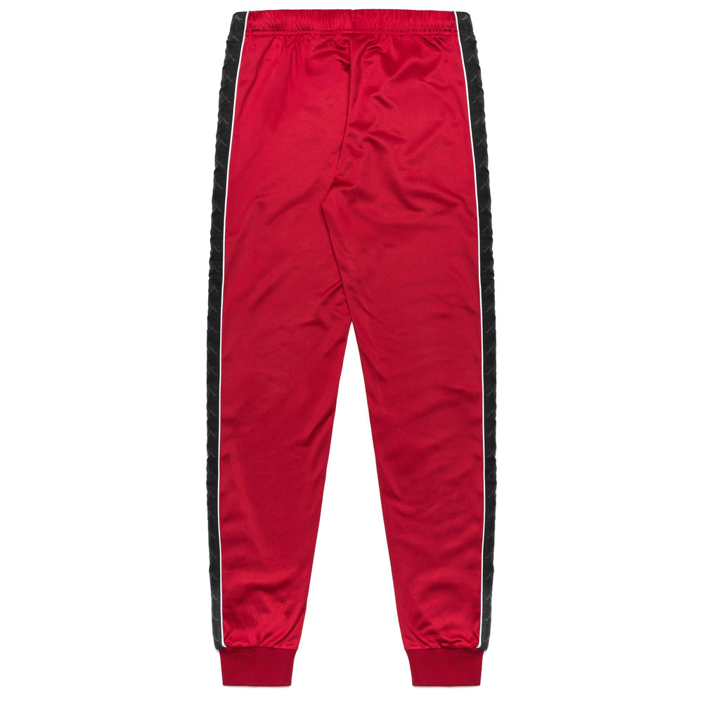Red Women's Slim Fit Sports Trousers with Pockets 02