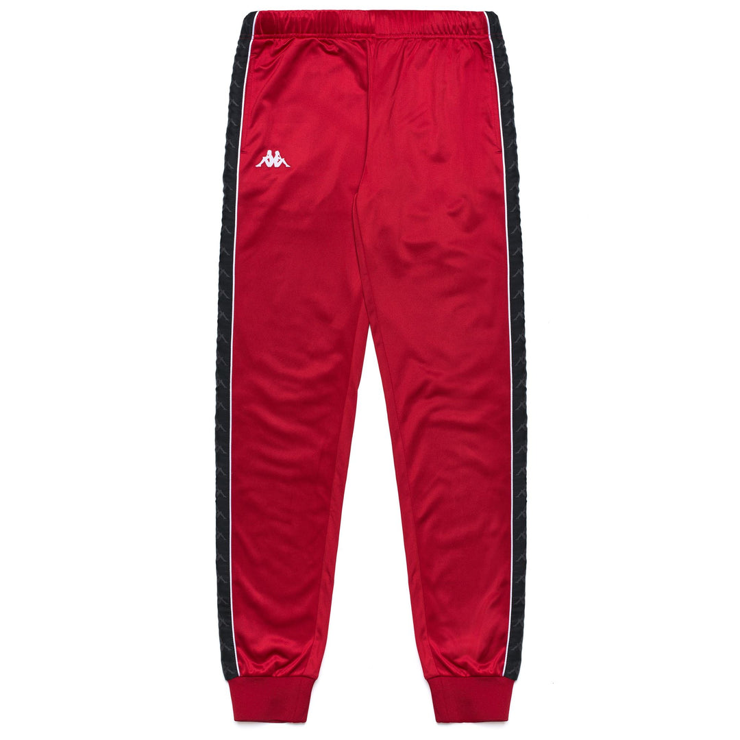 Red Women's Slim Fit Sports Trousers with Pockets 01