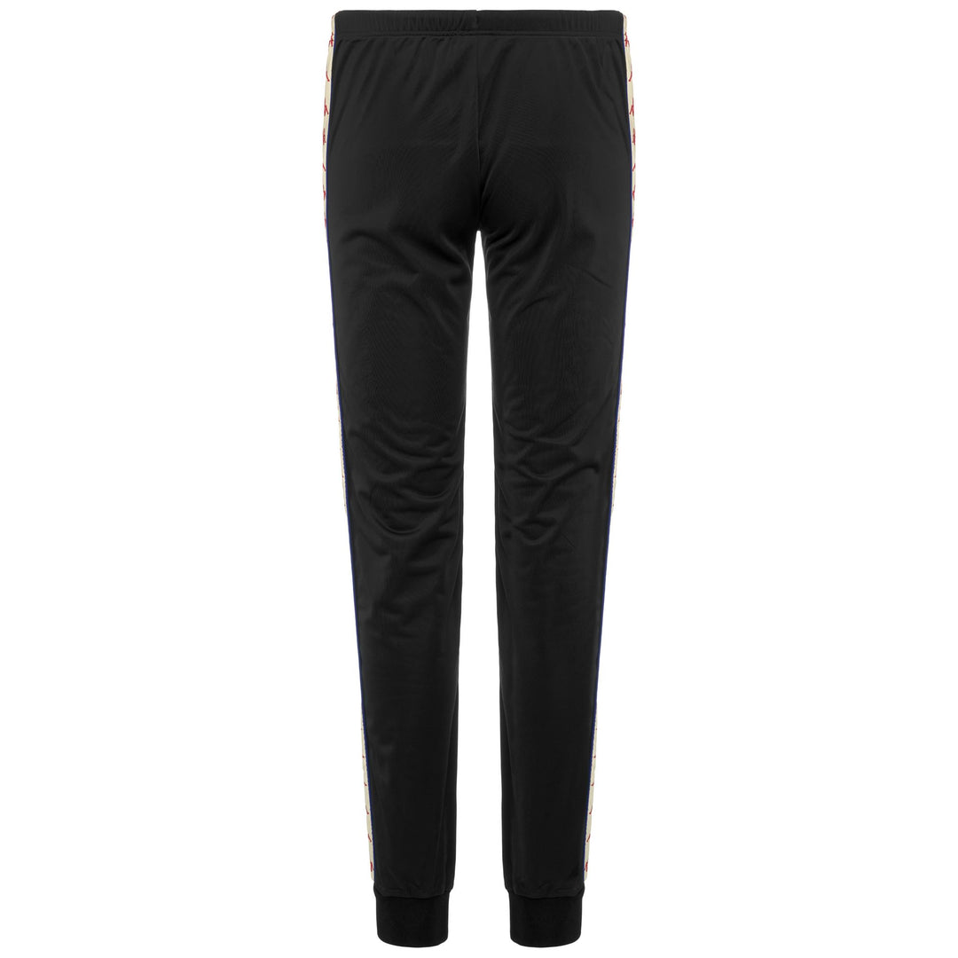 Pants Woman 222 BANDA   WRASTORIA SLIM Sport Trousers BLACK-WHITE ANTIQUE-BLUE ROYAL Dressed Side (jpg Rgb)		